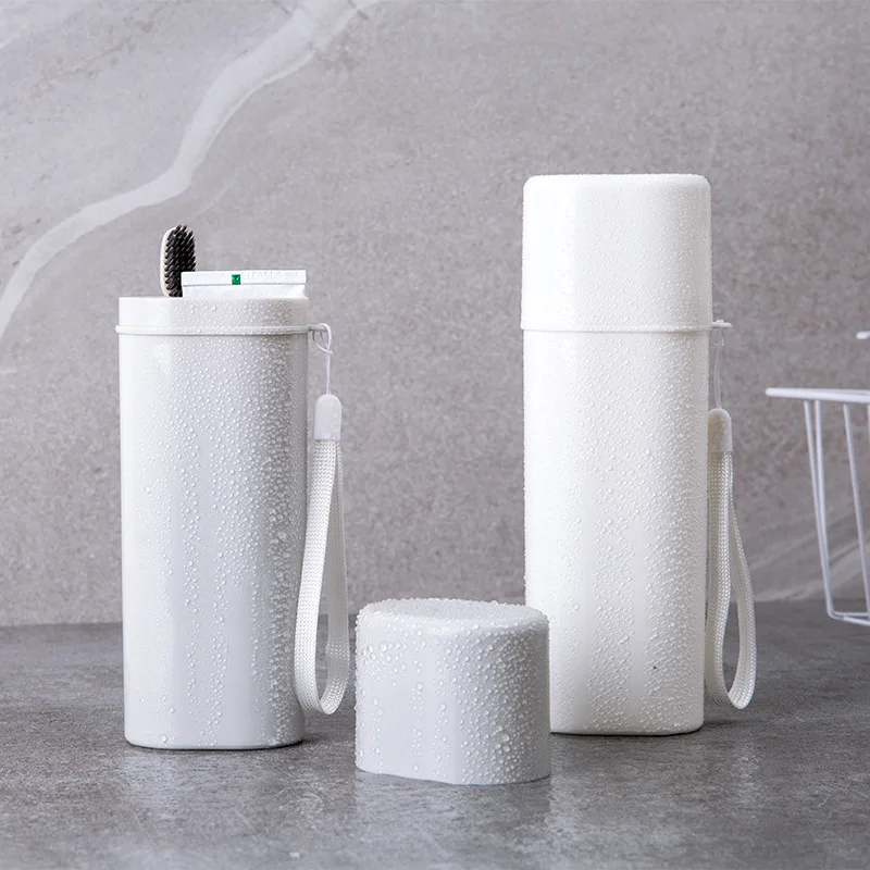 

Nordic Bathroom Toothbrush Storage Case Box Travel Camping Portable Toothbrush Holder Case Tooth Brush Storage Para Banheiro