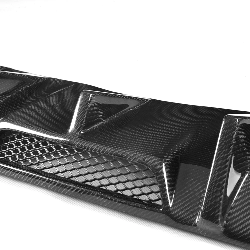 Для W204 заднего бампера из углеродного волокна диффузор для губ Mercedes Benz W204 C63 AMG C300 Sport Sedan 2012 2013 Автомобильный спойлер