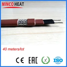 120V 240V 35 Вт/м 105 C градусов Защита от замерзания саморегулирующийся нагревательный кабель для водопровода