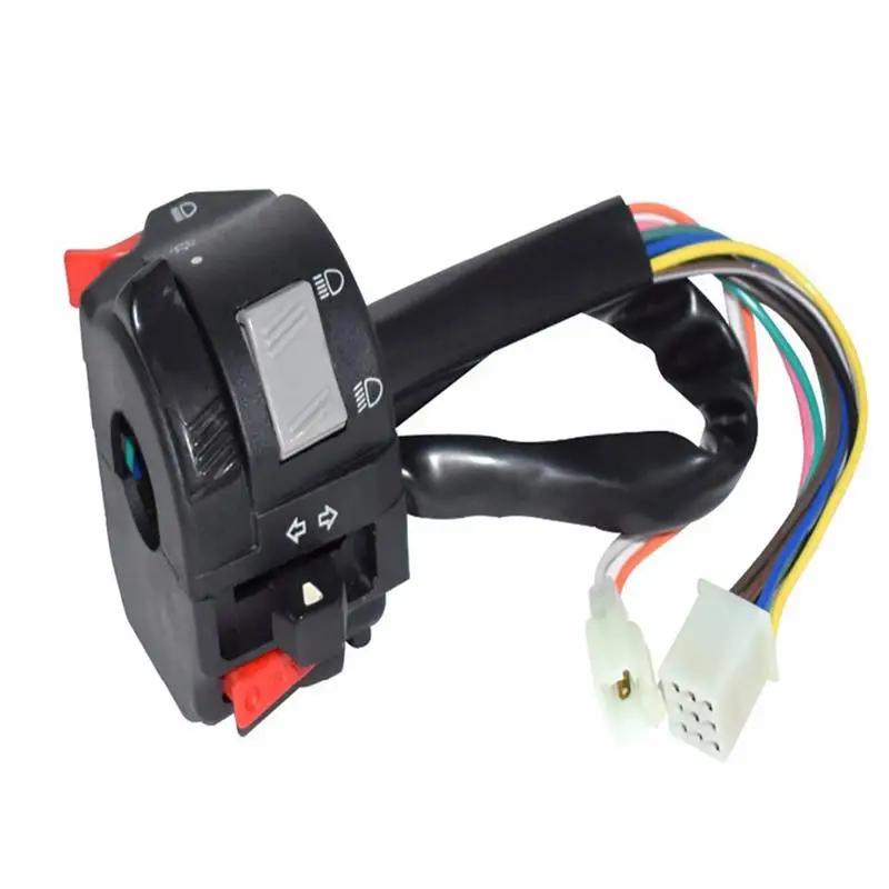 

Motorcycle Handlebar Control System Handlebar Switch Switch Headlights Horn Horn Switch Assembly For Handlebar Diameter 22MM