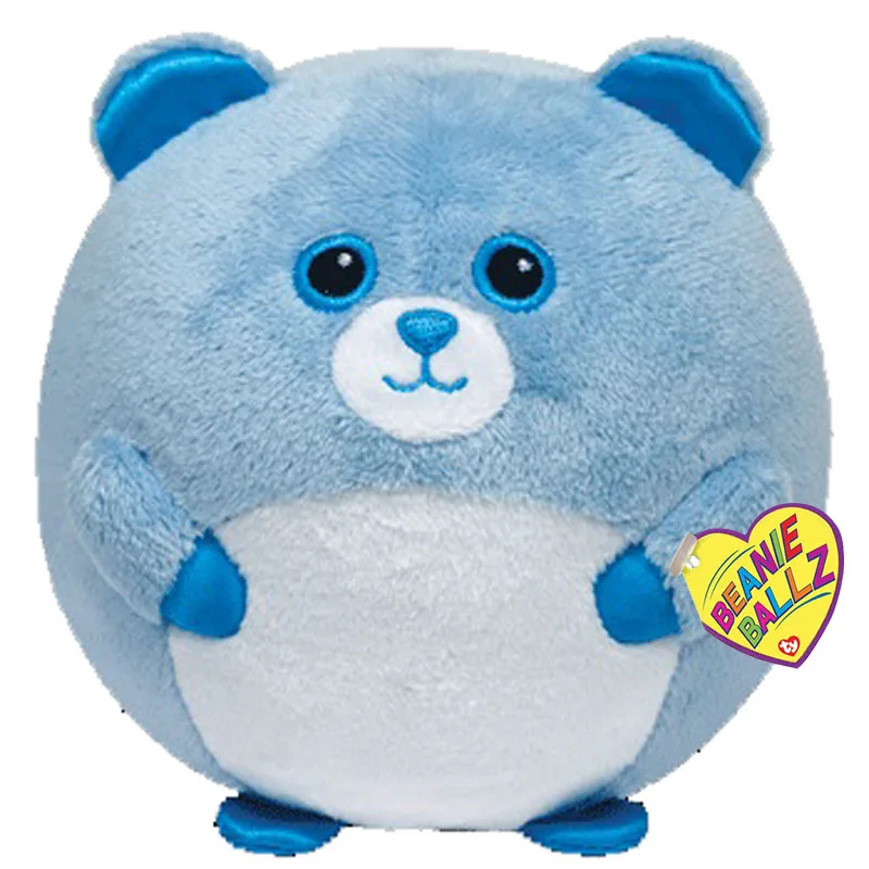 Ty Beanie Ballz 4 &quot10 см плюшевая игрушка кукла чучела в виде медведя коллекция кукол с