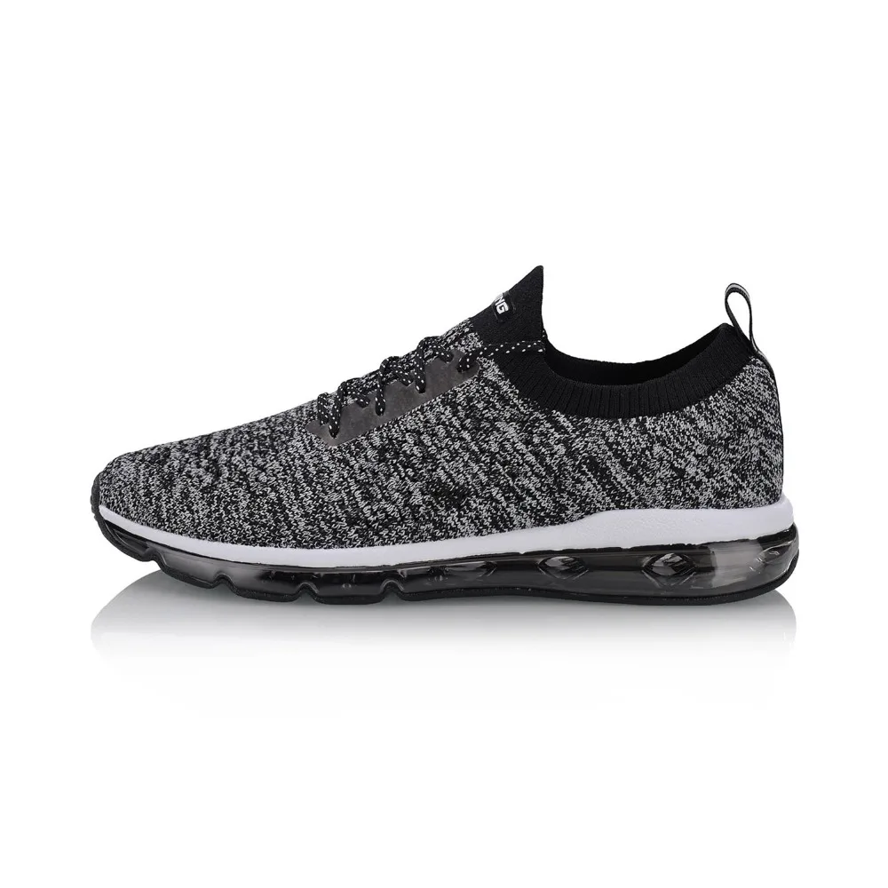Li Ning/женская трикотажная обувь BUBBLE MAX для образа жизни Спортивная с подушками и