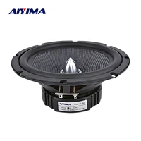 AIYIMA 6.5 Inch Audio Car Midrange Bass Speakers Home Theater 4 8 Ohm 60W Glass Fiber Bullet Woofer Loudspeaker DIY Sound System