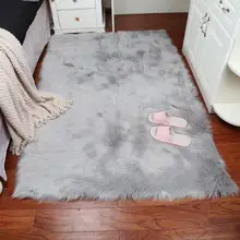 Искусственный коврик мягкий ворсистый облачный ковер для гостиной овчина мягкий спальный искусственный коврик подушка для сиденья гладкая кожа меховая зона ковры моющиеся коврик