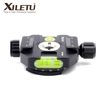 

XILETU XPC-60B Camera Tripod Clamp Adapter Camera Tripod Clamp Adapter Aluminum Quick Release Clamp Adapter Photographic fixture