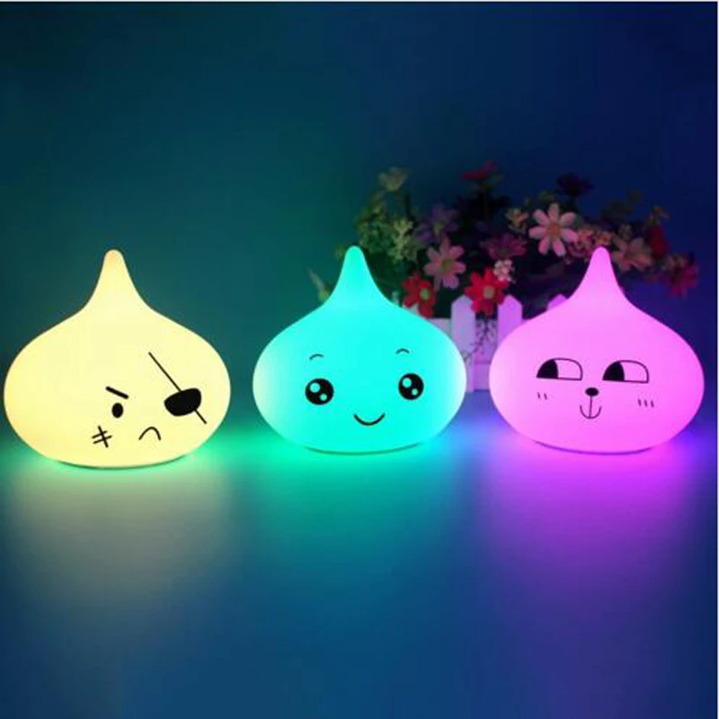 Lovely LED child night light Creative swan For Baby Kids Bedroom Decor