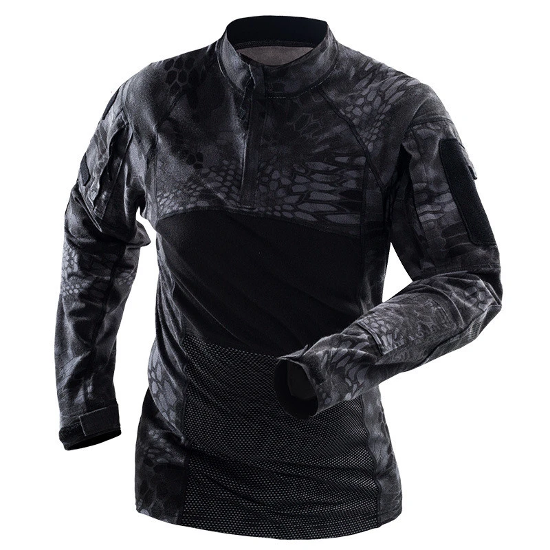 Baju Atasan Kodok Baju Tempur Tentara As Kamuflase Lengan Panjang Baju Paintball Airsoft Multicam Baju Taktis Militer Aliexpress