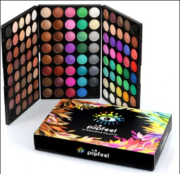 Мода Тени для век Палитры голый 120 Цвета Матовая Shimmer земля Цвет Макияж тени