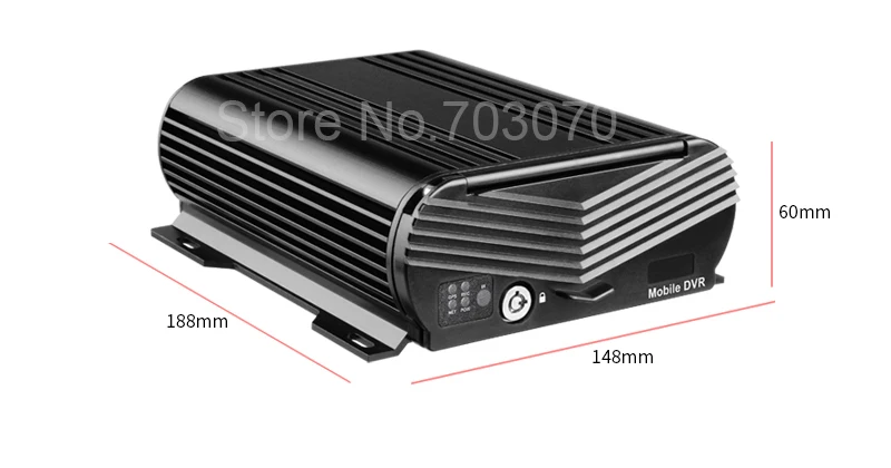 1080P AHD HD Жесткий диск 4CH Мобильный Dvr+ 4 шт 2.0MP внутренняя пластиковая Dom Автомобильная камера Автомобильный видеорегистратор Mdvr комплекты поддержка Dusl SD