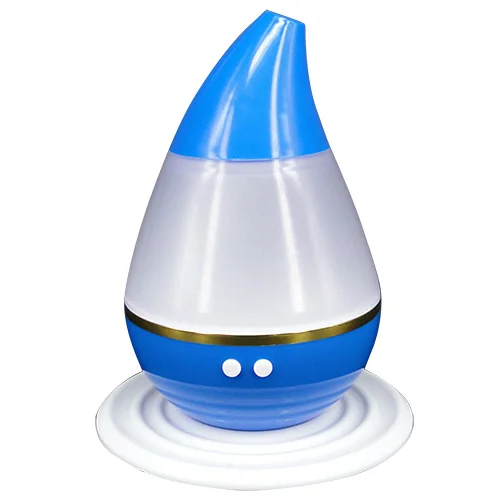 Filterhualv увлажнитель воздуха в форме капли воды автомобильное зарядное устройство Fogger USB Humidificadores Difusores Aromaterapia эфирное масло diffuser - Цвет: Синий