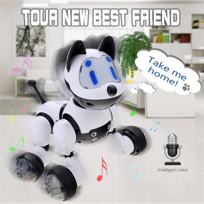 

Robot Puppy Youdi Voice Recognition Intelligent Electronic Toy Dog Puppy Music Shine Action Toy Educational Baby Children Toy P5