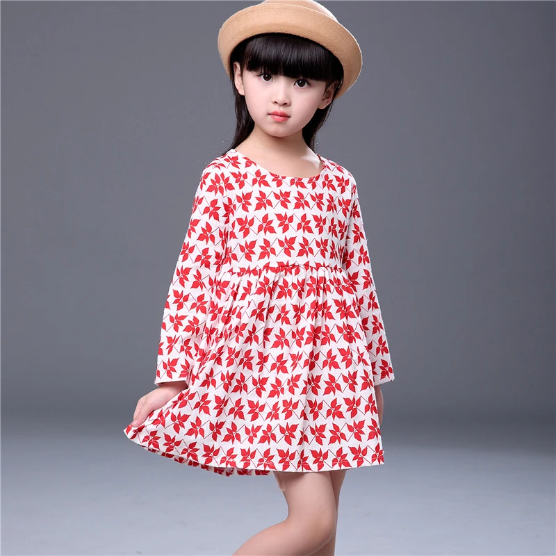 children clothing for kids princess summer cotton flower casual dress