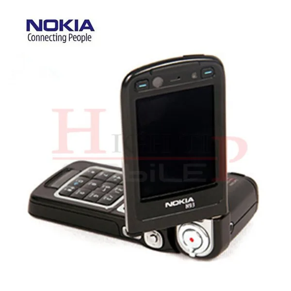 Отремонтированный Nokia N93 Wi-Fi 3.15MP Bluetooth 3g разблокированный мобильный телефон