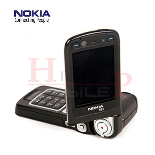 Original Refurbished Nokia N93 Wi-fi 3.15MP Bluetooth 3G Unlocked Mobile Phone Free Shipping refurbished samsung