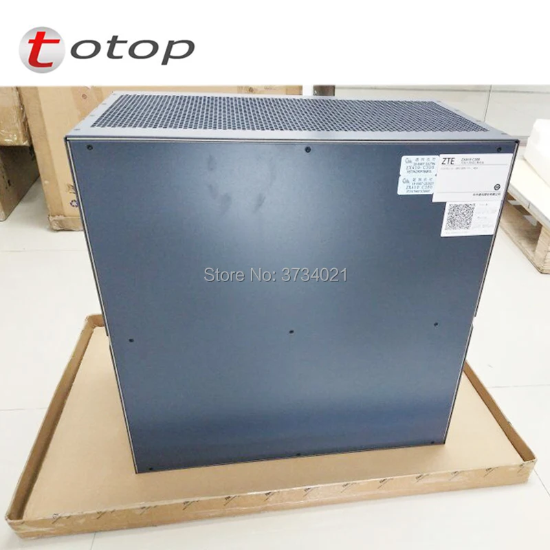 ZTE ZXA10 C300 GPON OLT с 2 * PRWG SCXM GUFQ использовать для GPON/EPON оборудования 1G|Оптоволоконное