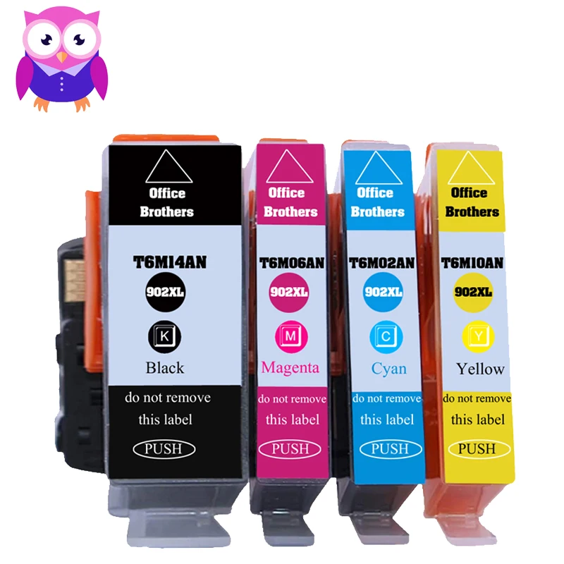 New 902XL Ink for HP 902 XL 902 Ink Cartridges High Yield Compatible