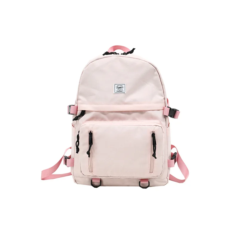 2019 New Waterproof Nylon Backpack for Women Multi Pocket Travel Backpacks Female School Bag for Teenage Girls Book Mochilas