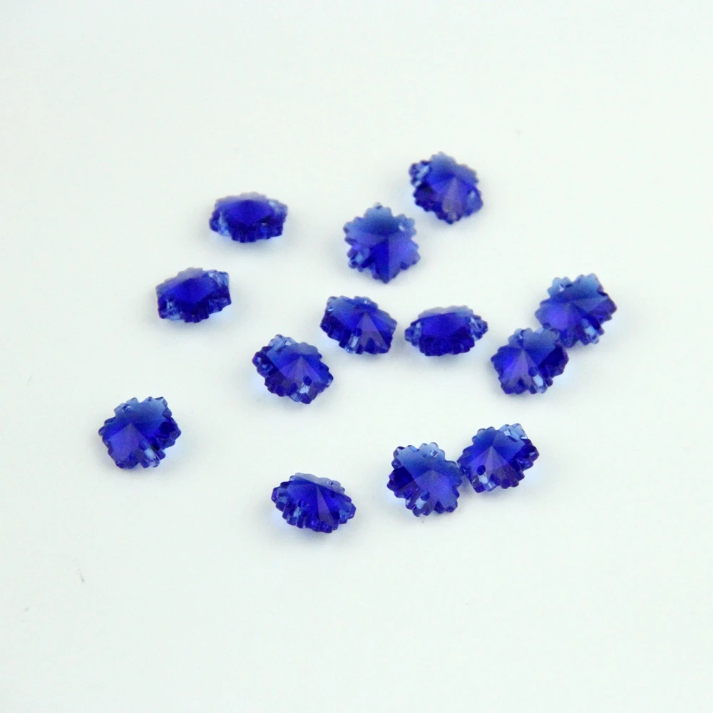 

14mm Dark Sapphire Crystal Snow Beads 100-2000pcs Glass Parts,Home Wedding Decoration Free Shipping