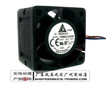 

For Delta delta 4028 4cm 12v 0.87a line pwm server 1u fan tfb0412ehn