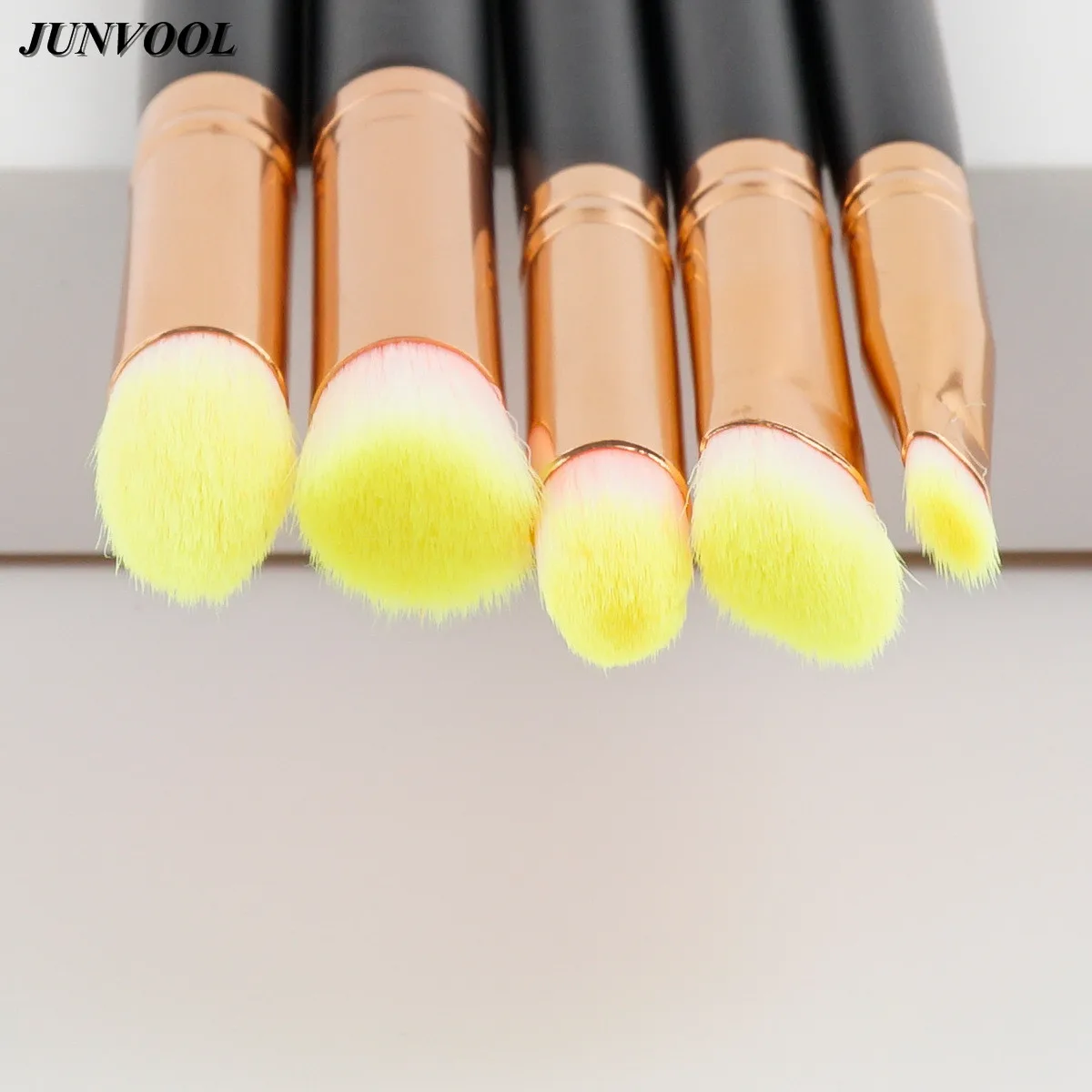 5 шт. кисти для макияжа глаз черного и золотого цвета|brushes tools set|brush eye shadowset kit |