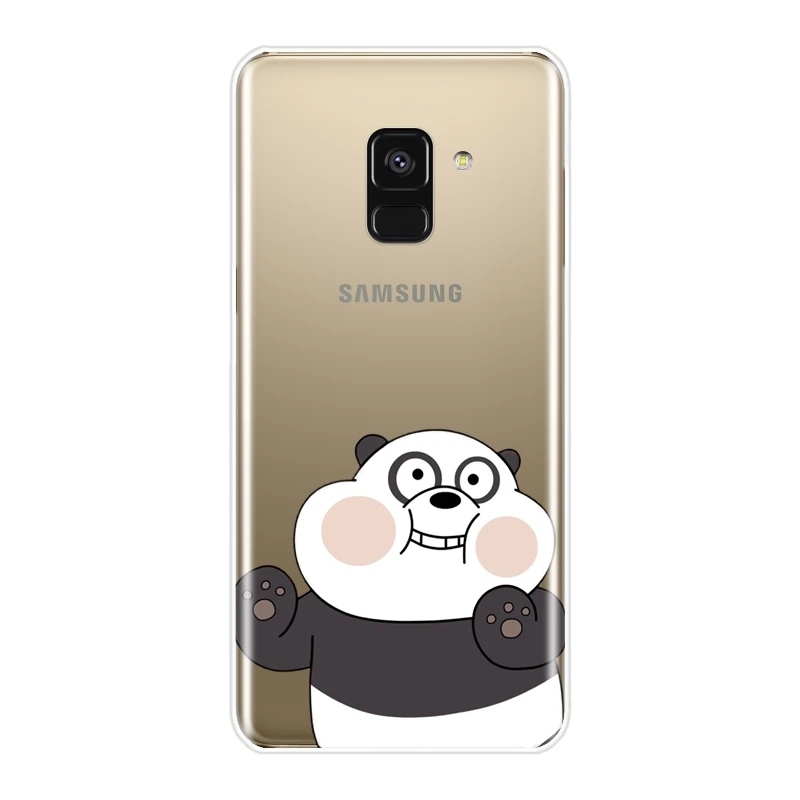Мы Голые Медведи Мягкий силиконовый чехол для телефона для samsung A6 A8 Plus задняя крышка для samsung Galaxy A3 A5 A7 чехол