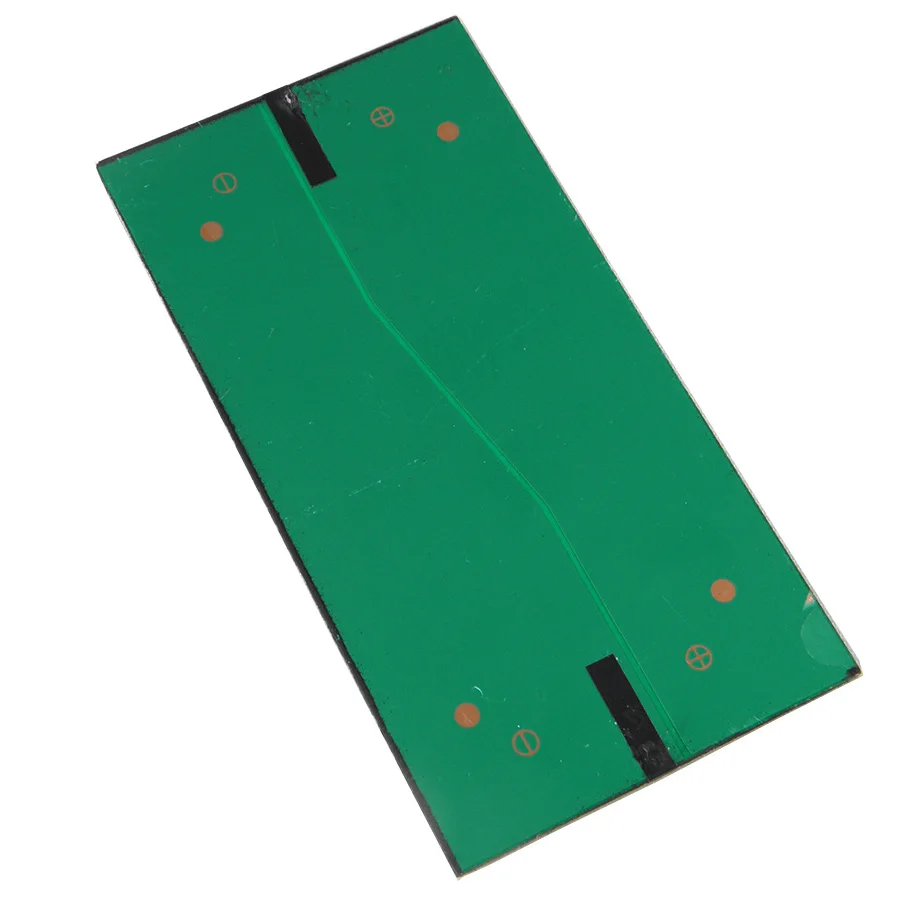 

Roll over image to zoom in CHANCS Small Solar Cell 3.5V 220mA Polycrystalline Power 0.77W DIY Solar Panel Kit Size 110mm×56mm