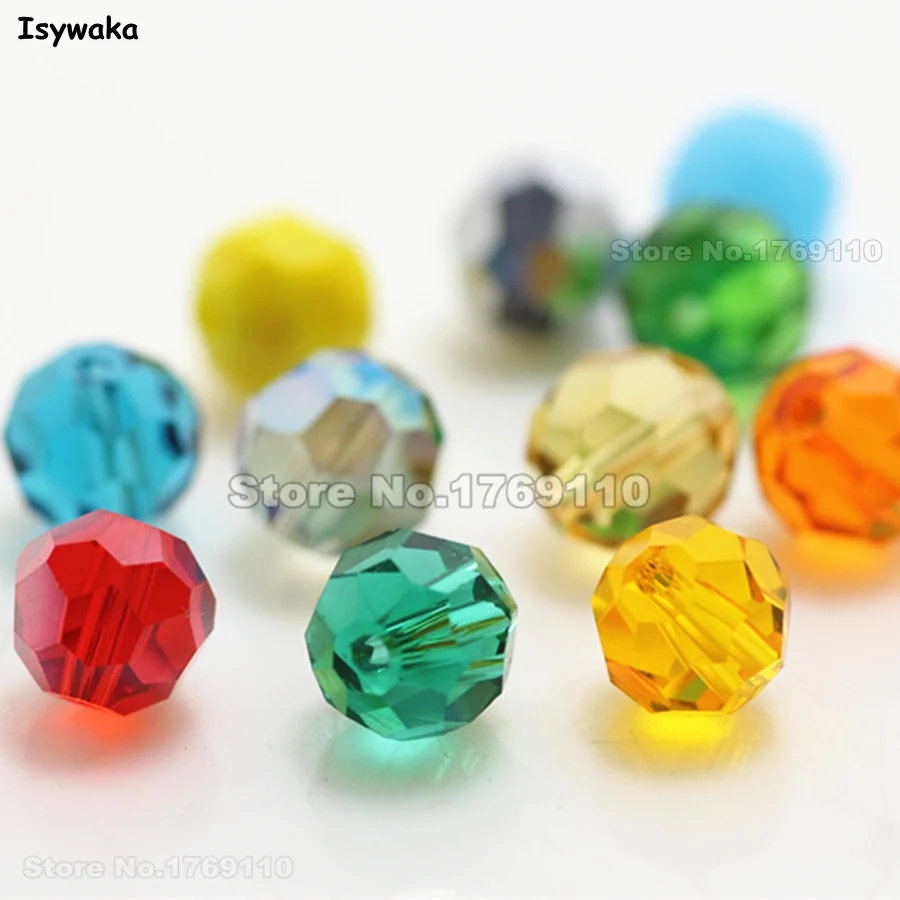 5X7MM 70 X Cristal Facetado Lágrima Cuentas De Vidrio Naranja AB