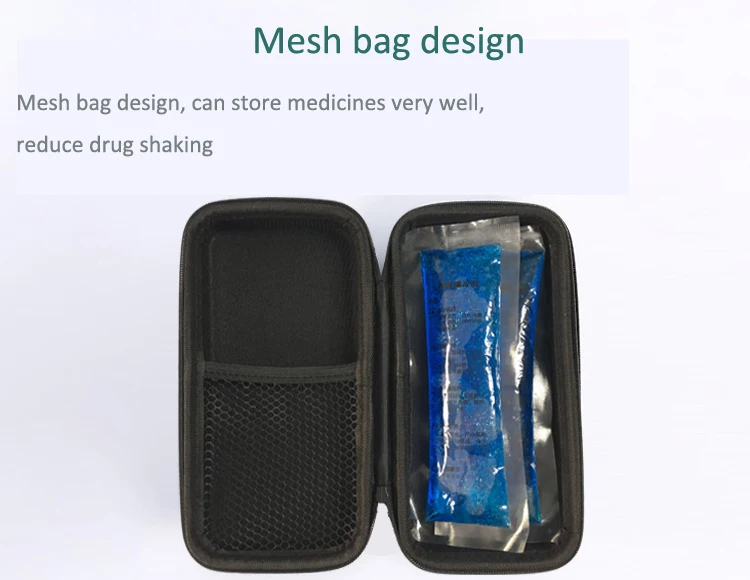 Новый стиль охладитель инсулина сумка Портативный Медицина охлаждающая сумка диабетический инсулиновый Дорожный Чехол кулер сумка пакет
