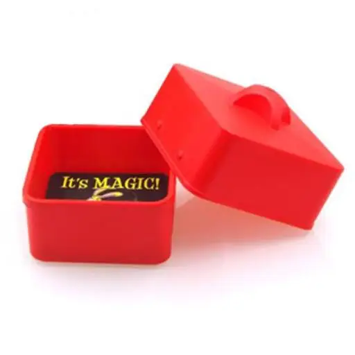 

Magic Candy Box (Red) Magic Tricks Amazing Stage Magic Objects Appearing From Empty Box Easy To Do For Professional Magicans