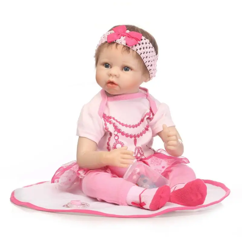 NPK Collection lifelike reborn baby doll silicone vinyl soft real gentle  touch children birthday presents - AliExpress