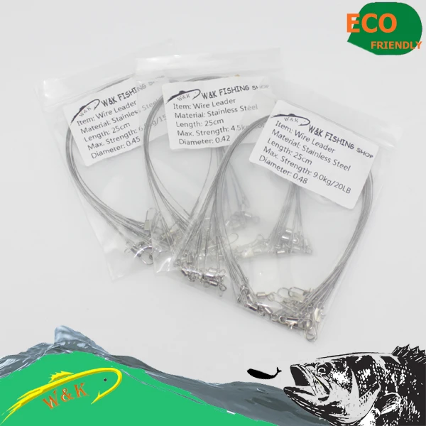 Wire line for front fishing 25 cm length leader wire leader|wire line|wire leaderleader |