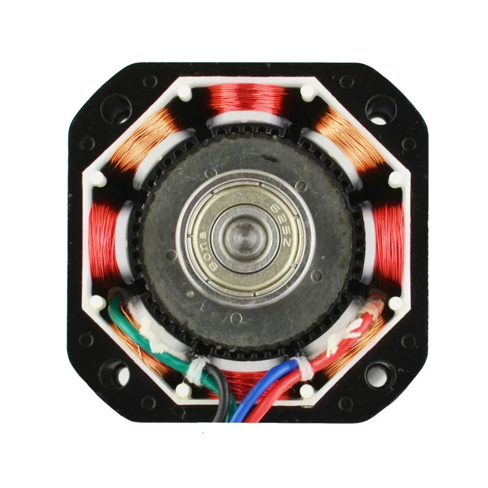 ¡Envío gratis! 5 unids 4 Lead Nema 17 Motor paso a paso 42 BYGH 40mm 1 m Cable 45Ncm (64oz en) 2A 17hs4401 de Motor paso a paso para 3D impresora - 4