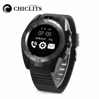 

Bluetooth Smart Watch Pedometer With Camera Support Sim TF Card Mens Sport Smartwatch For Android Health Monitor SW007