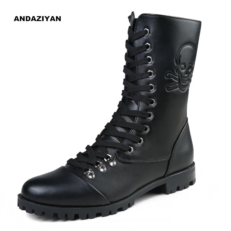 

New men's boots Pure men's choice of fashion Martin boots shoes men