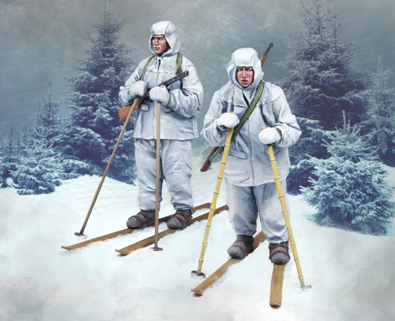 

[tusk model]1/35 Scale Unassembled Resin figures resin model Kits T3058
