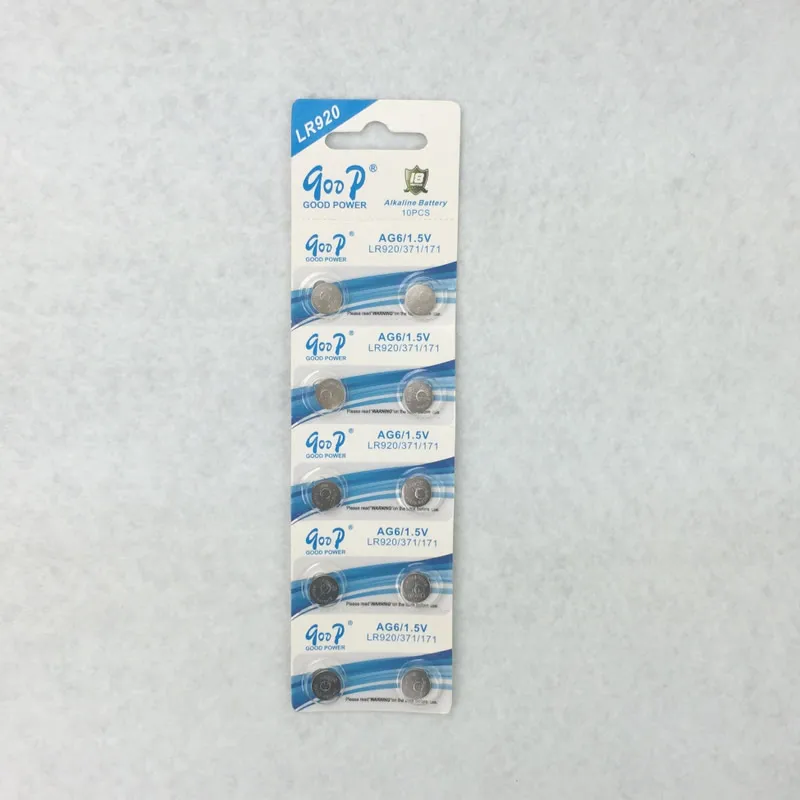 10PCS RETAIL New long lasting 371 SR920SW SR920 LR69 LR920 AG6 Watch ...