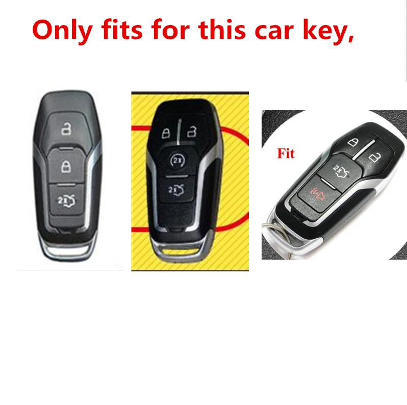 Чехол для автомобильного ключа из ТПУ, защитный чехол для автомобильного ключа для Ford Focus Kuga Mondeo Edge, автомобильный держатель, цветные аксессуары для автомобиля