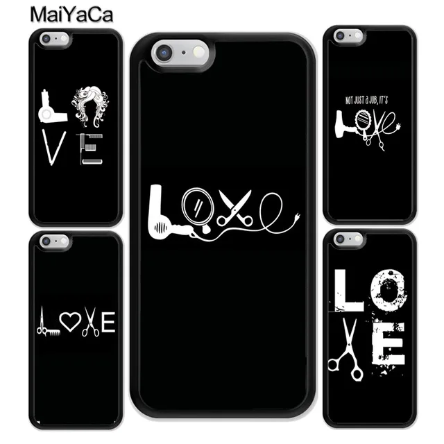 MaiYaCa Love Hair инструменты для стилистов Samsung S3 S4 S5 S6 S7 S8 S9 plus edge Note 7 8 черный мягкий
