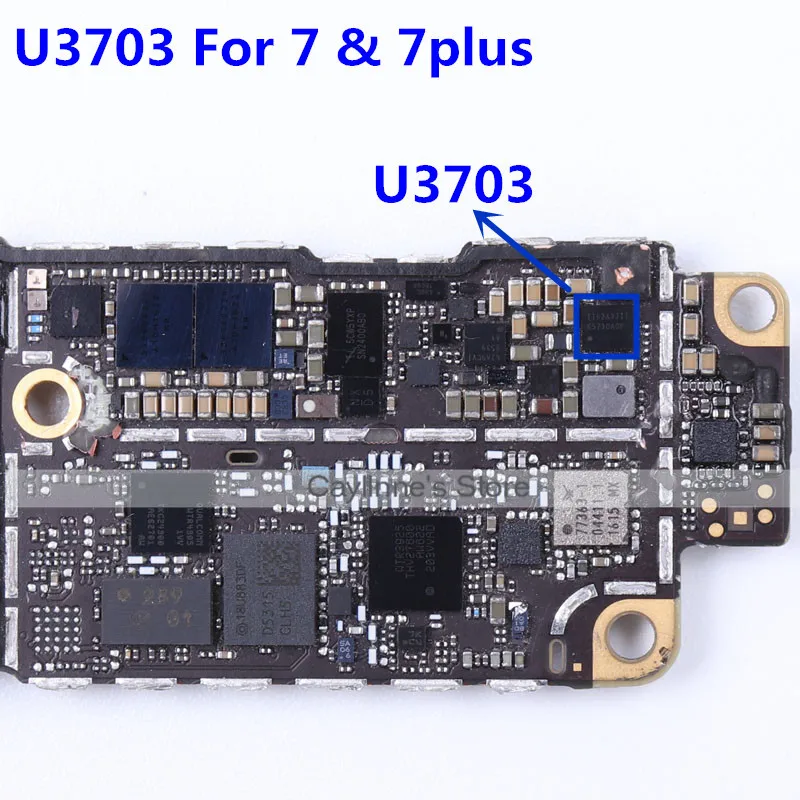 10 шт./лот U3703 для iphone 7 плюс дисплей и сенсорный источники питания микросхема|Платы