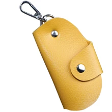 Модный многофункциональный чехол-Футляр для ключей из искусственной кожи, кошелек унисекс