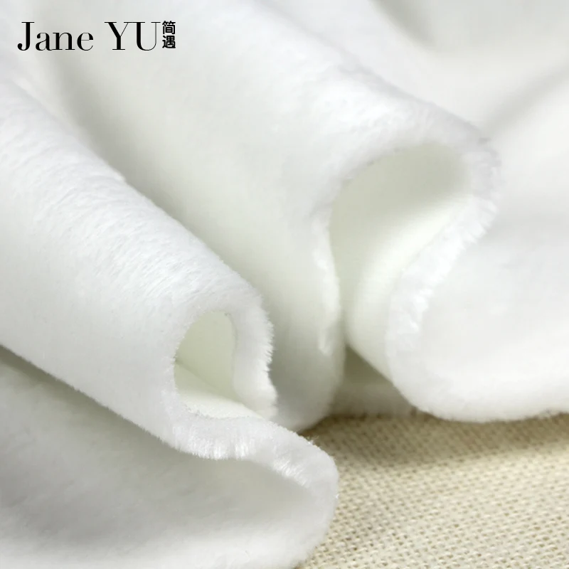 Мягкая плюшевая ткань JaneYU из полиэстера размером 100x150 см сделай сам игрушки