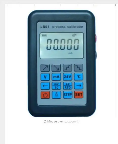 

Resistance Current Voltmeter signal generator source calibrator 4-20mA/0-10V/mV