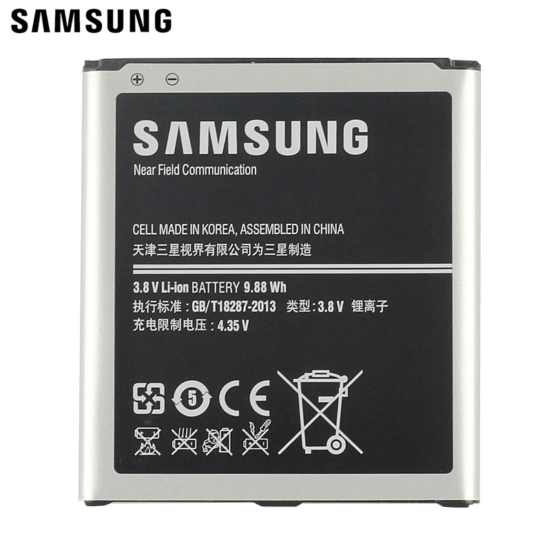 Samsung оригинальная замена Батарея B600BC B600BE для samsung GALAXY S4 GT-I9505 I9508 I959 I9500 I9502 B600BU 2600 мА-ч