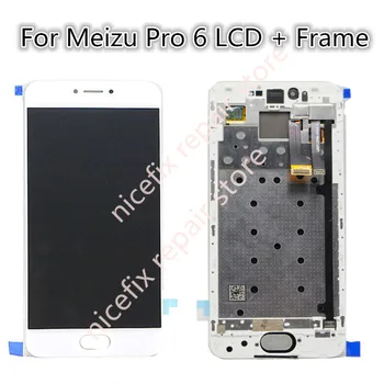 

5.2 inch Super AMOLED LCD For MEIZU Pro 6 LCD Display Touch Screen M570M M570h M570C M570Q Digitizer For Meizu Pro 6 LCD