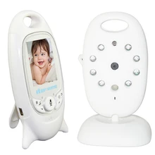 VB601 беспроводной видео Детский Монитор 2,0 дюймов цветная камера видеонаблюдения 2 способ разговора ИК, ночное видение Светодиодный контроль температуры музыки