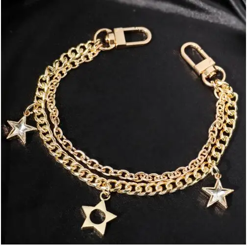 Gold / Silver / Black Bags Handbags Metal Accessories Messenger Bag