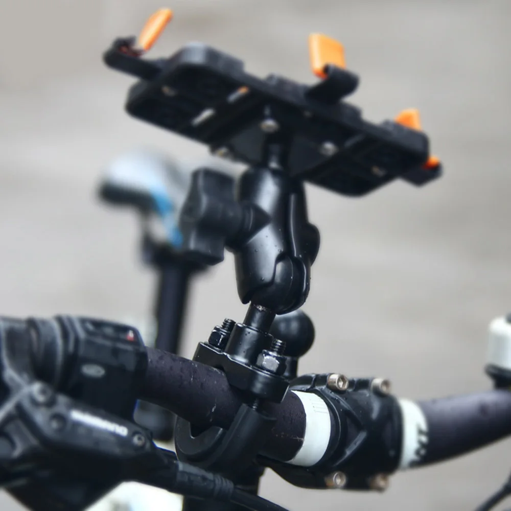  Motorrad Lenker 1 inch Ball Montieren Basis GPS Cradle Motorrad Halterung