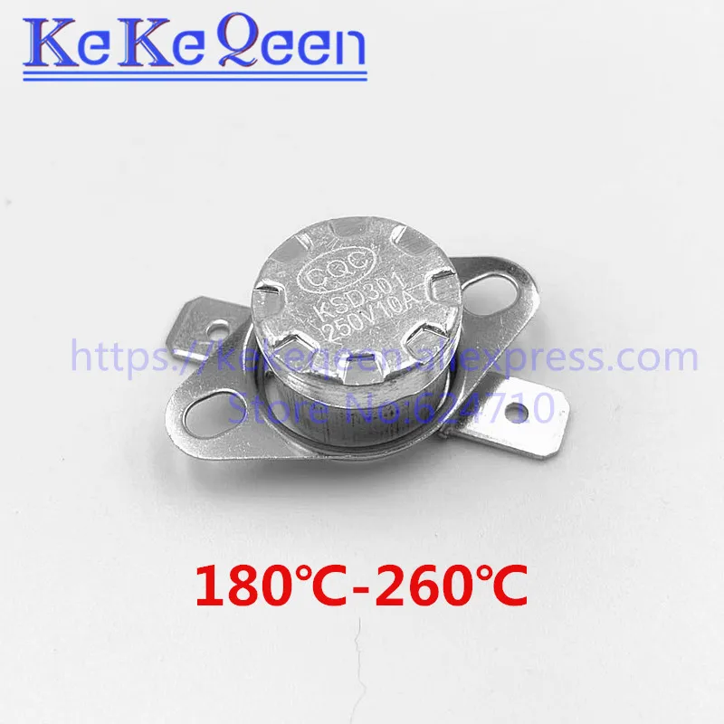 Termostato Interruttore Temperatura KSD301 - 5 Pezzi, 250V 15A, 40°C - Foto 6