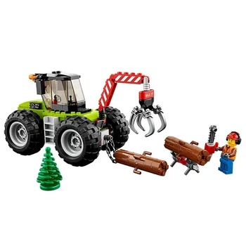 

Forest Tractor City Great Vehicles 60181 Building Blocks toys for Childrens Bricks Car Model Kid Gift