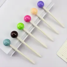 Coloffice креативный милый комплект урашения в африканском стиле черные чернила гелевая ручка 0,5 мм пластик случайный цвет 3 шт подарок Канцтовары офисный школьный принадлежности